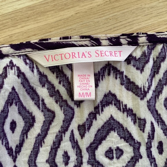 EUC Victoria’s Secret Beach Cover-Up with tassels Sz M - Picture 8 of 9